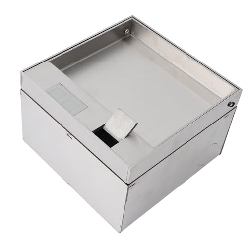 Kit de prise de courant encastré au sol inox pour plan de travail