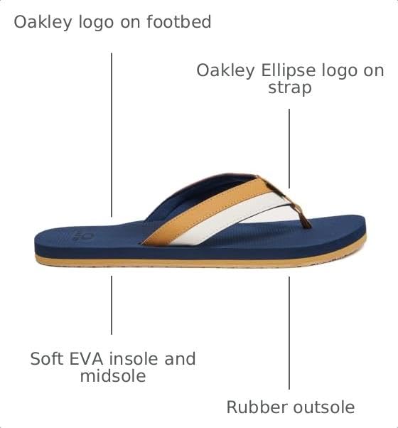 Image of Burke Flip Flop for Men by Oakley | Casual Sandals