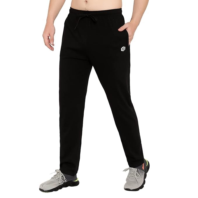 Image of boffi... 100% Cotton Men's Track Pants Sporty Pack of 2