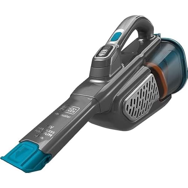 Black & Decker Odkurzacz Akumulatorowy Dustbuster 18V / 2.0Ah (36 Wh) oraz Podstawa Ładująca, BHHV520BF