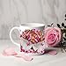 Breast Cancer Awareness UV DTF Cup Wrap Sticker- 5 Sheet Pink Ribbon Theme Uvdtf Cup Wrap for 16oz Glass Libbey Mugs, Pink Ribbon Butterfly Hope Women Heart Print DTF Transfer Film Decal for DIY Craft