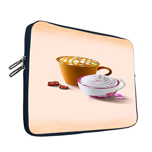 Image of TheSkinMantra Chain Laptop Sleeve Bag Compatible with Laptop /Macbooks /Chrombook /Notebook /Zbook (11.6 Inch (Chain), Two Cups)
