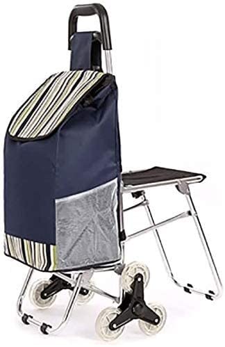 Carretilla ligera plegable con bolsa y asiento miniatura 1
