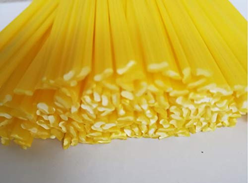 SUYWT Heywood 40pcs Yellow PP plastic welding rods PP welder rods for Car bumper car/car baffle/battery carshell/PP plastic water tank 1pc=19.5inch