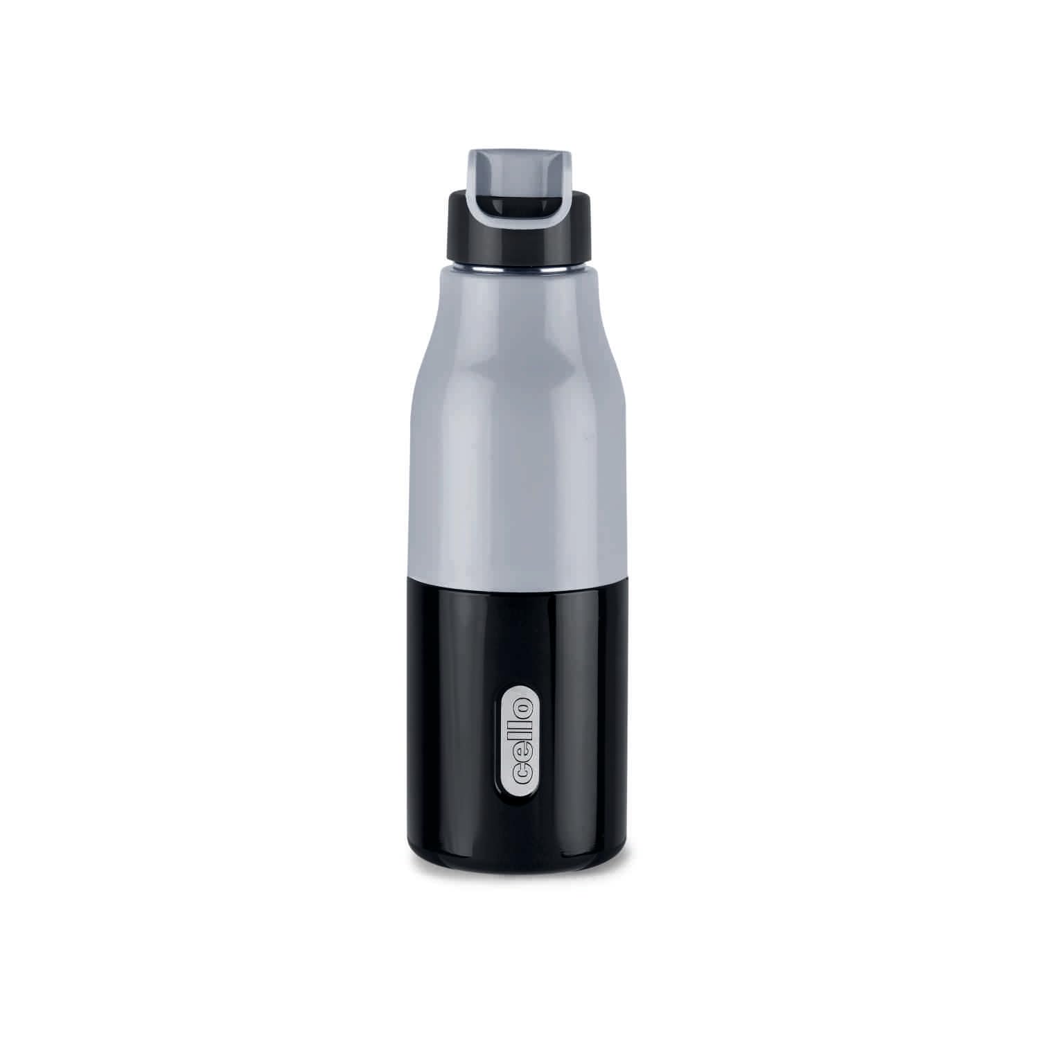 Cello Puro Steel-X Felix 600 | Inner Steel Bottle | PU Insulation | Cold Insulated Bottle | Best Usage for Office/School/College/Gym/Picnic/Home/Fridge | 490ml, Pestal Grey (B0CZ42X8PW) Amazon Price History, Amazon Price Tracker