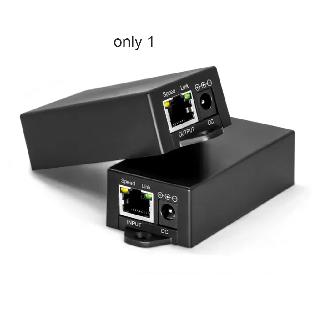 rieder Einzelport 802.3af /at 1000Mbps Aktiv-PoE zu 24V Passiv-PoE Konverter