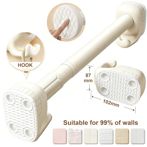 Barre de douche extensible grise réglable 110-190cm pour buanderie - 4