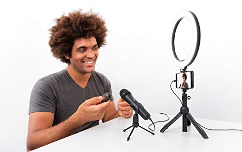 iRig Video Creator HD Bundle - professionelles Video & Streaming Kit für Smartphones (HD USB Handheld-Kondensatormikrofon, 24 bit Wandler,