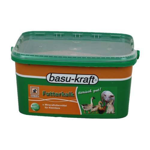 BASU Futterkalk Spezial 7 kg - calciumreiches Standard Mineralfutter für alle Kleintiere