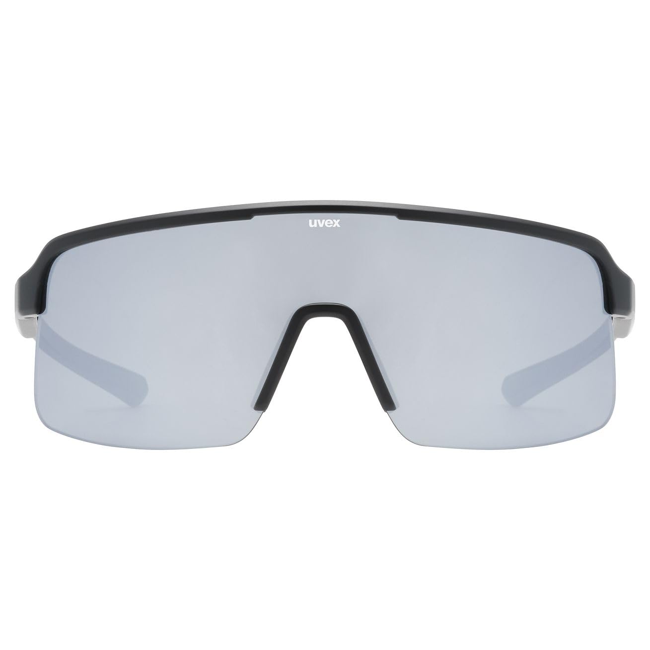 uvex dyrt, okulary sportowe unisex-dorosły, black matt/silver mirror, one size