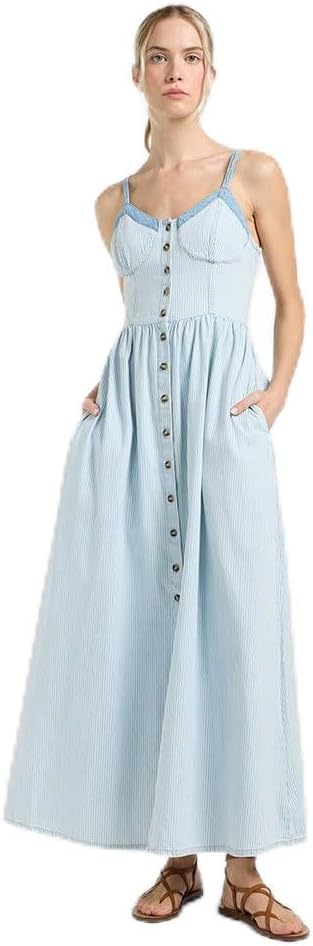 Lee Corset Maxi Dress, Quick Change, S Fashion