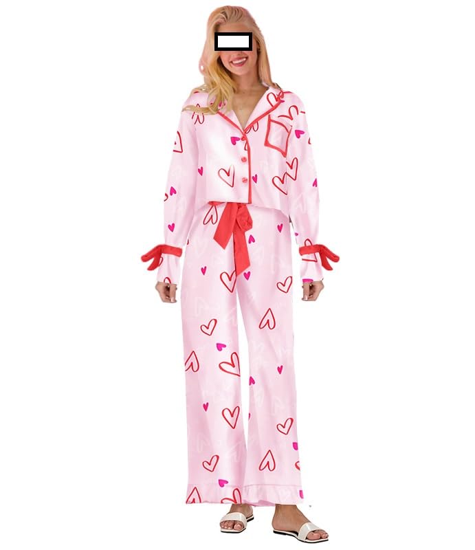 Seyurigaoka Mommy and Me Matching Christmas Pajamas Set Bow Tie Shirt Pants Xmas Pjs Set 2 Piece Jemmies2