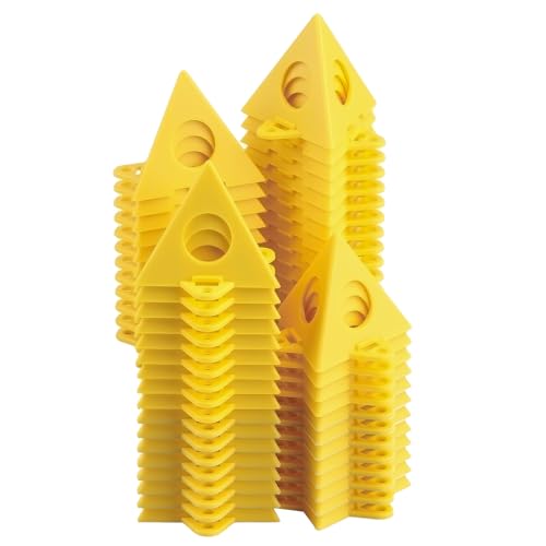 Comparison: Best Material For Painted Cabinets 10 Painters Pyramids Stands, 50pcs Painters Pyramids, Painter's Painting Stands Pyramids, Mini Triangle Cone Paint Stands Tripods for Door Risers Support, Painter Elevated, Cabinet Pouring Accessories