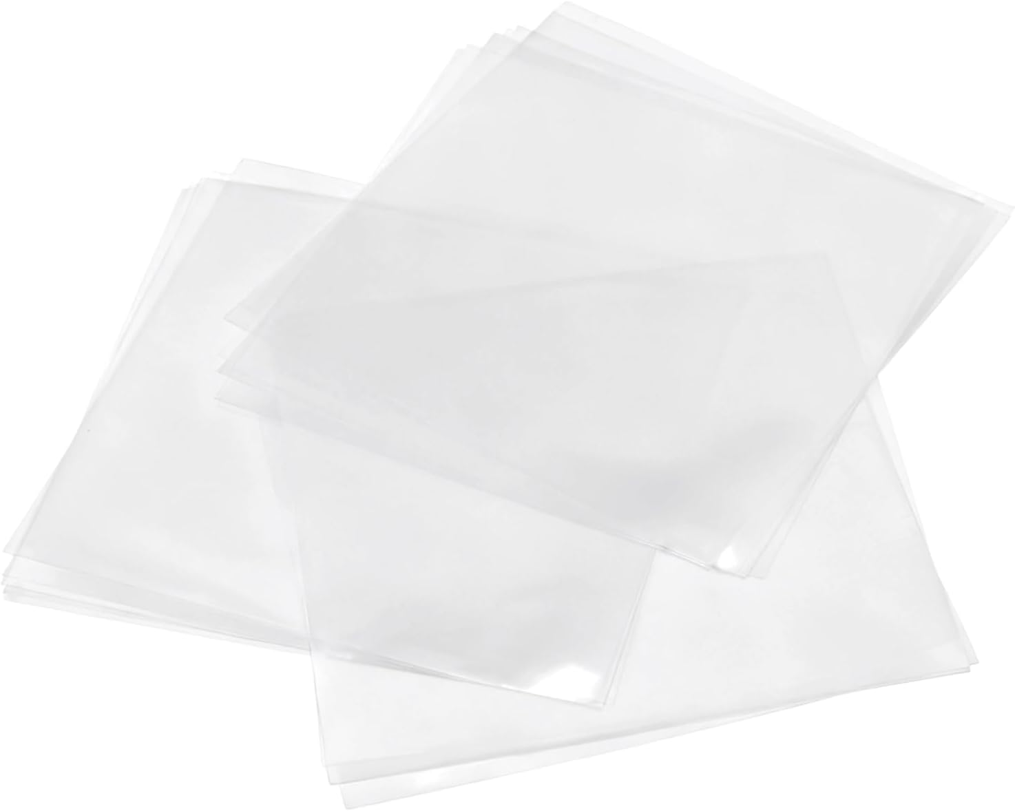 3000 PCS Clear Candy Wrappers, 5" x 5" Caramel Wrappers, Square Natural Cellophane for Caramels, Chocolate, Candy, Nougat and Lollipops