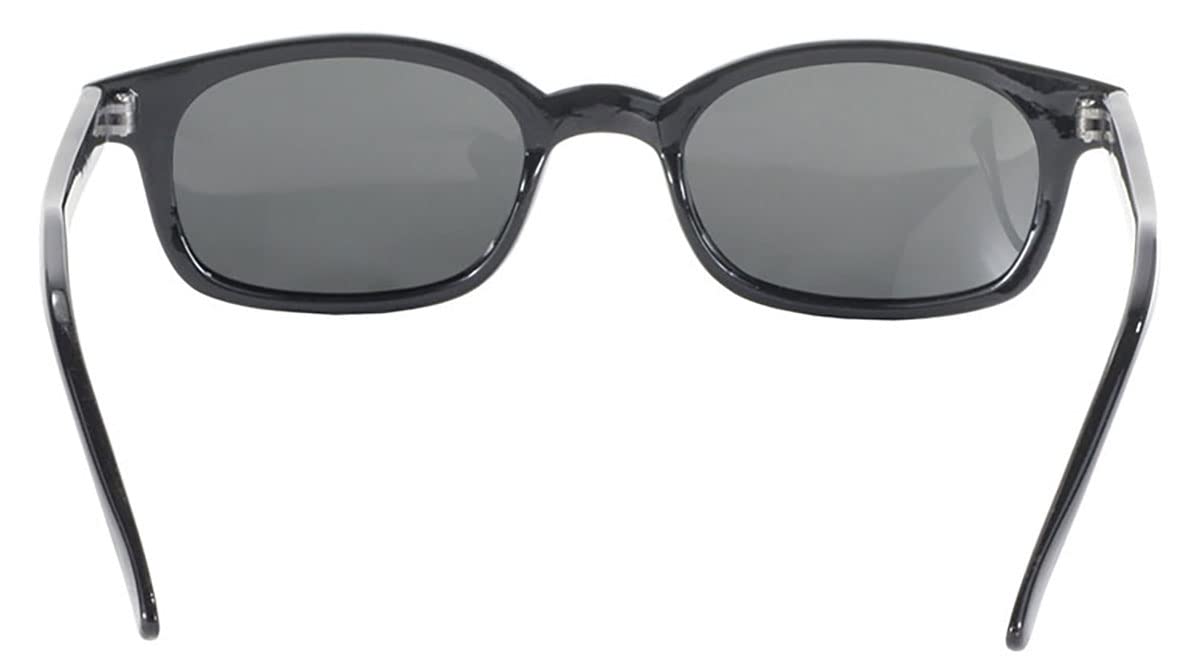 KD's X 1019 - Lunettes de soleil polarisées sportifs et motards - homme & femme - s'adaptent sous casque moto vélo ski - Verres gris UV400
