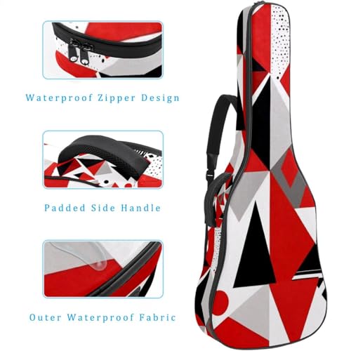 Sac pour guitare acoustique antichoc protégeant de la pluie