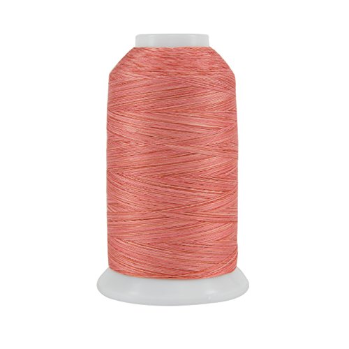 Superior Threads Valley of Kings Hilo para acolchado de algodón 100% 3 hebras 40W, color rosa, 2000 yd miniatura 1