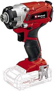 Einhell Power X-Change 140Nm Cordless Impact Driver - 18V, 2300 RPM, 1/4" Hex Bit Mount, LED Light - TE-CI 18/1 Li Solo Battery Powered Impact Drill (Battery Not Included)