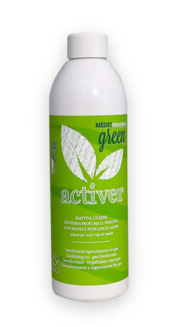 HOME PRO Rampi Igien Green Activer desinfectante sin gas desodorante perfumar tejidos superficies ambiente manos hotel interior coche oficina restaurante cine 400ml