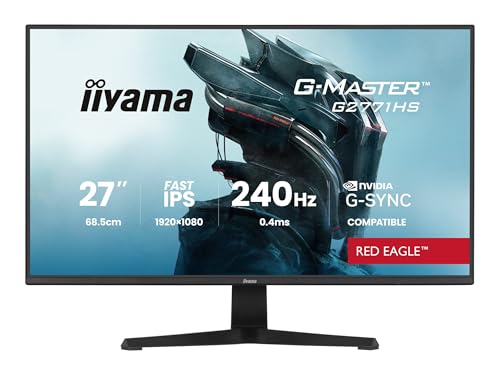 Monitor PC Gamer Iiyama IPS de 240Hz para eliminar el desenfoque en pantallas de 27 FHD