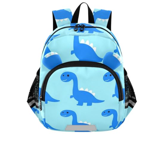 Sac à dos laisse anti-perte enfant bleu ciel avec bande réfléchissante pour maternelle