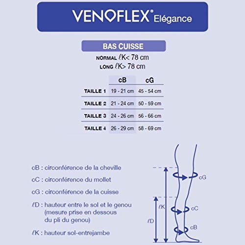 Pończochy podtrzymujące Venoflex Elegance Class 2