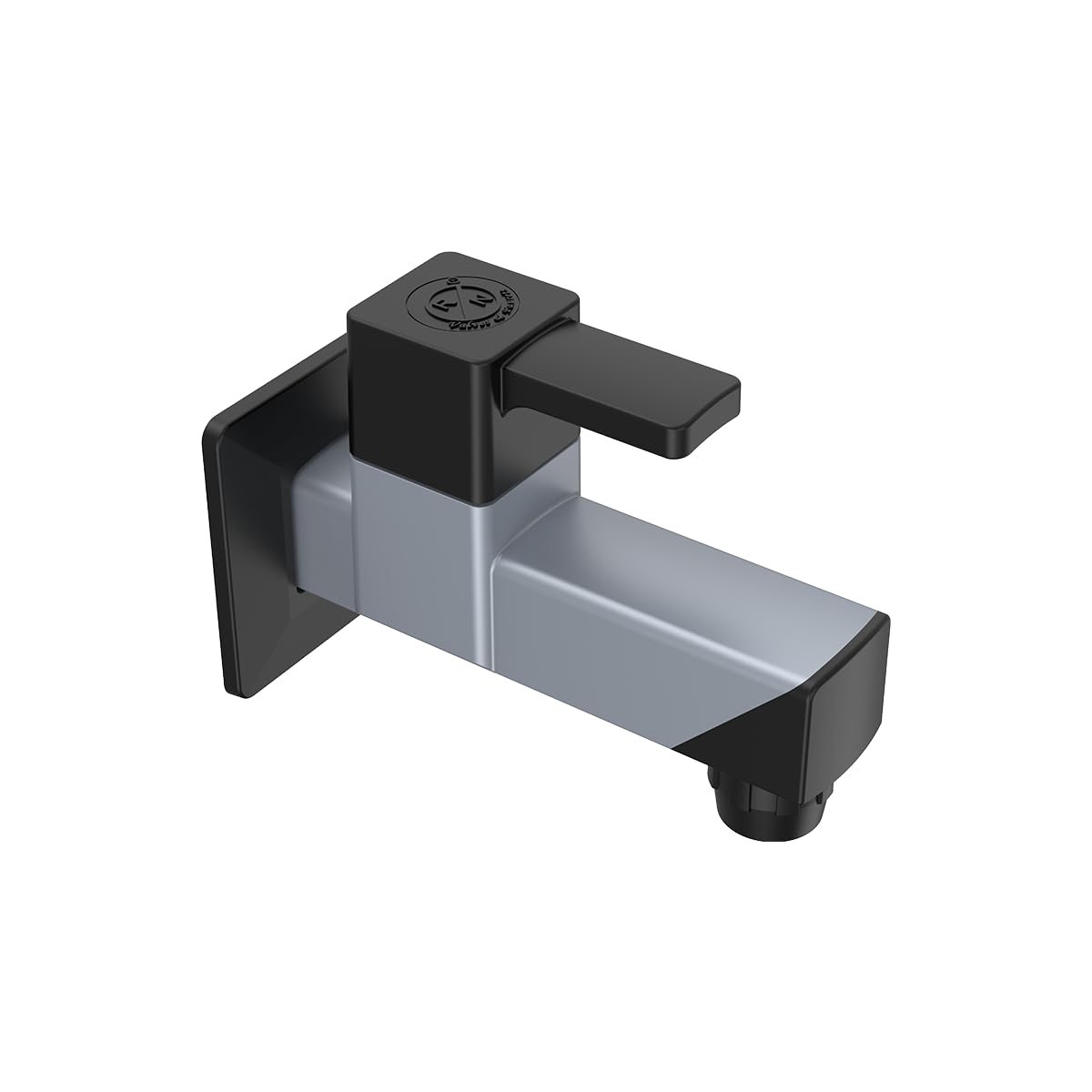 RN PTMT Superior Plastic Faucet Long Body Tap for Kitchen Sink | Tap for Bathroom & Basin Faucet with Flange Wall Mount (Metallic-Grey-Black-Dual)_RNVIR09B35 | 20mm(3/4") Cartridge (B0CWV8Z945) Amazon Price History, Amazon Price Tracker
