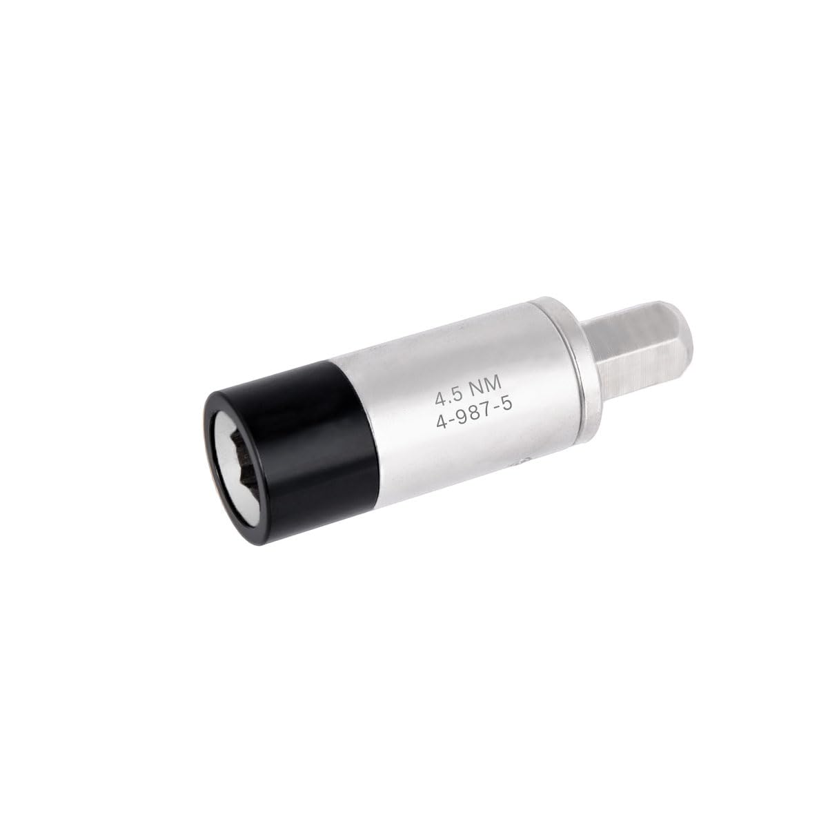 Bernstein Tools For Electronics Silver Bernstein 4-987 Torque Limiter 4.0 Nm For 1/4-Inch Bits | High Accuracy & Process Reliability