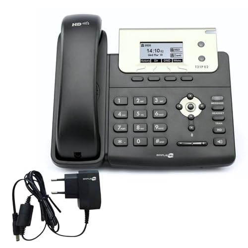Téléphone IP professionnel PoE SIMPLETEK pour remplacer un vieux standard par l'audio HD