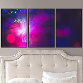 signwin 3 Piece Framed Canvas Wall Art Abstract...
