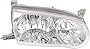 Headlight for TOYOTA COROLLA 2001-2002 RH Assembly Halogen
