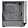 Silverstone Technology SETA A1 Silver on Black Premium ATX/Micro-ATX Case with Temperd Glass - SEA1SB-G