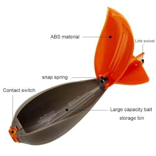 Lanzador de cebo para pesca de carpa S/L 2 unidades miniatura 4