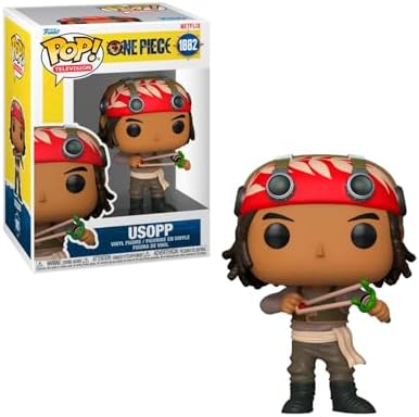 Candide, Boneco, Funko POP! Usopp, One Piece Live Action - 10 cm