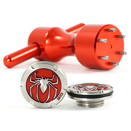 19th Hole Custom Shop 2 x 20g Red Deluxe Tour Style Weights Wrench for Scotty Cameron Fastback, Squareback