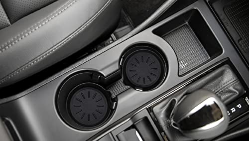 LEORAY Car Coasters for Cup Holder Silicone Car Cup Holder Coasters Pack of 2