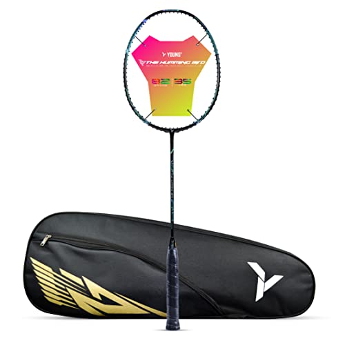 See full amazon price history chart for Young The Humming Bird Black Blue Green Badminton Racket + R2 Black Gold Kitbag Combo Young The Humming Bird Black Blue Green Badminton Racket + R2 Black Gold Kitbag Combo (B0BSNP1YKD) Amazon Price History, Amazon Price Tracker