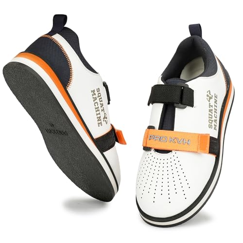 Image of PRO KVH Weightlifting Squat Shoes, Deadlift Shoes,Weight Lifting Shoes for Heavy Lifting Weight Training,Fitness Cross-Trainer Barefoot & Minimalist Sneakers Gym Training Shoes for Men
