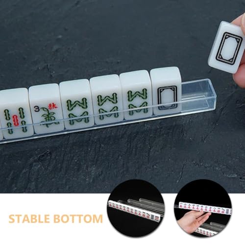 Beavorty 4pcs Mini Mahjong Racks U-Shaped Tile Holders miniatura 7