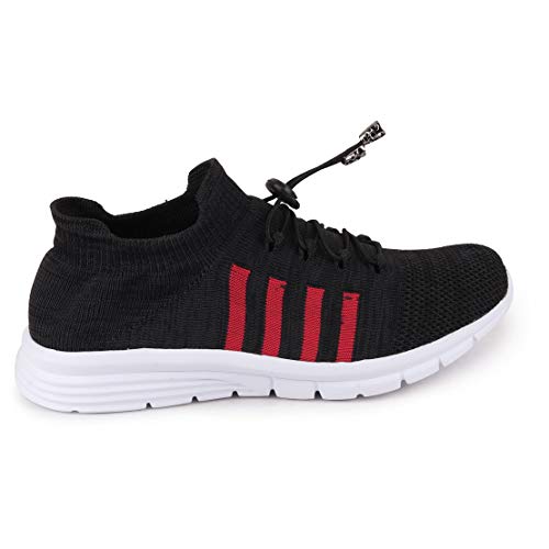 FAUSTO Men's Sports Lace Up Outdoor Running Shoes