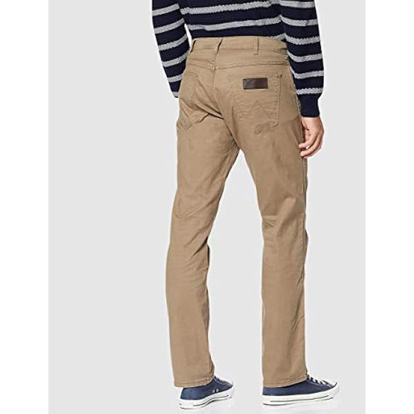 Wrangler heren greensboro jeans, Midstone