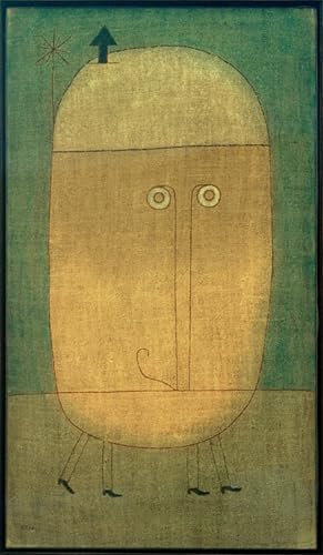 Toile Paul Klee Masque de peur 60x90cm peinture murale
