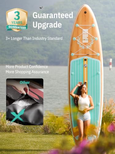 Image of Niphean (Extra Large) Inflatable Paddle Board, SUP for 2+1 People /Family