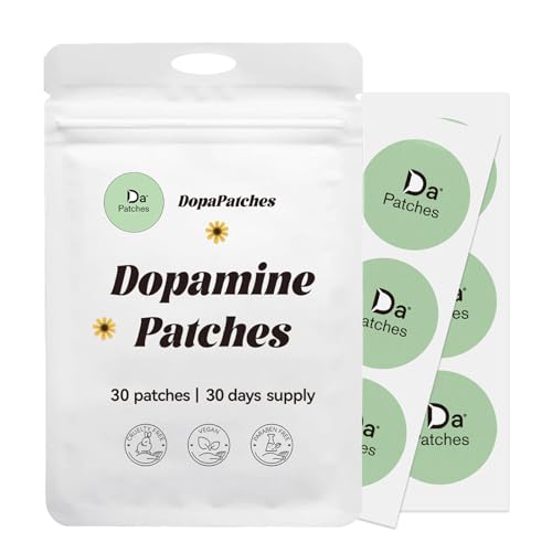 Dopamine Patches Extra Strength, Mood Boost & Positivity Support Patches,
