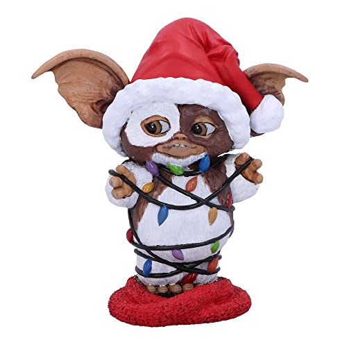 Nemesis Now Officially Licensed Gremlins Gizmo in Fairy Lights, White, 13cm
