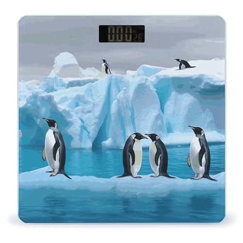 Báscula digital FekiLoot para baño con pantalla grande miniatura 1