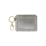 Silhouette: Kartenetui Fossil - Lee Kartenetui Silber/Stahl Leder für Frauen SL7995040