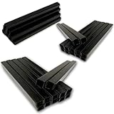 🧰 Wide Application - Perfect for Light-Duty to Heavy-Duty Stapling Jobs Such As Upholstery, Housing Insulation & Wrap, Roofing Felt, Fence Wiring, Weather Stripping, Carpet Under Laying, DIY and Craft Materials 🧰 Rare ⚫ Black-Colored T50 Staples For ...