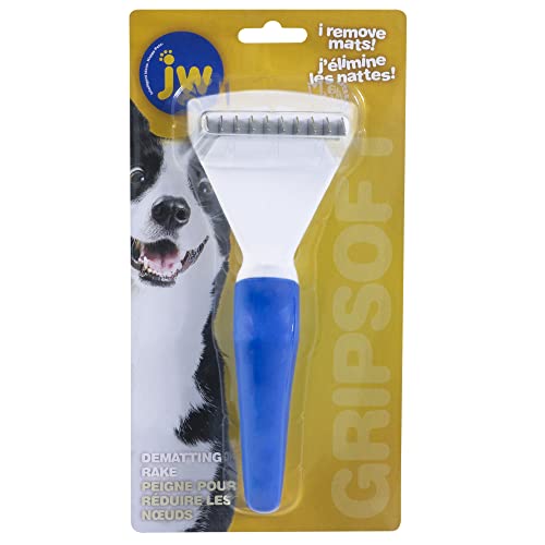 Jw Pet Company Gripsoft Dematting Rake Dog Brush #TOP7