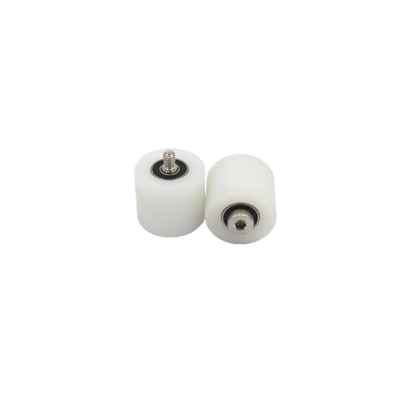 Rouleau en nylon à filetage externe anti-vibration et silencieux